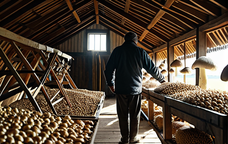 건조 식품의 지역별 제조 기술 차이 - "A marketplace scene in Małopolska, Poland, featuring vendors selling smoked plums dried in wood-fir... 건조 식품의 지역별 제조 기술 차이 - "A marketplace scene in Małopolska, Poland, featuring vendors selling smoked plums dried in wood-fir...